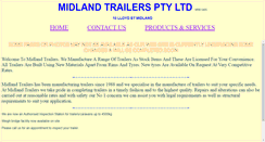 Desktop Screenshot of midlandtrailers.com.au